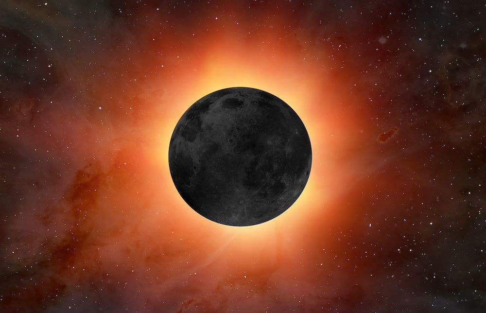 MEDITACION DE LUNA NUEVA Y RITUAL DE ECLIPSE SOLAR Y SU SIGNIFICADO ESPIRITUAL