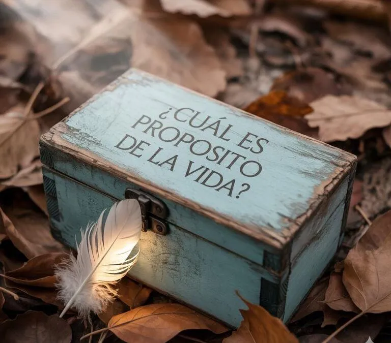 CUÁL ES EL PROPÓSITO DE LA VIDA
